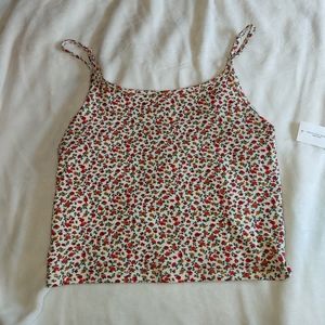 American Eagle Floral Crop Top